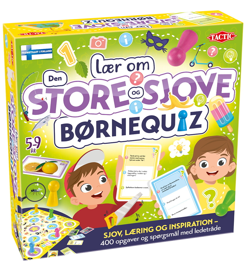 TACTIC Brettspiel – Lerne mehr darüber – Das Große und lustige K - TACTIC - One Size - Brettspiele von TACTIC