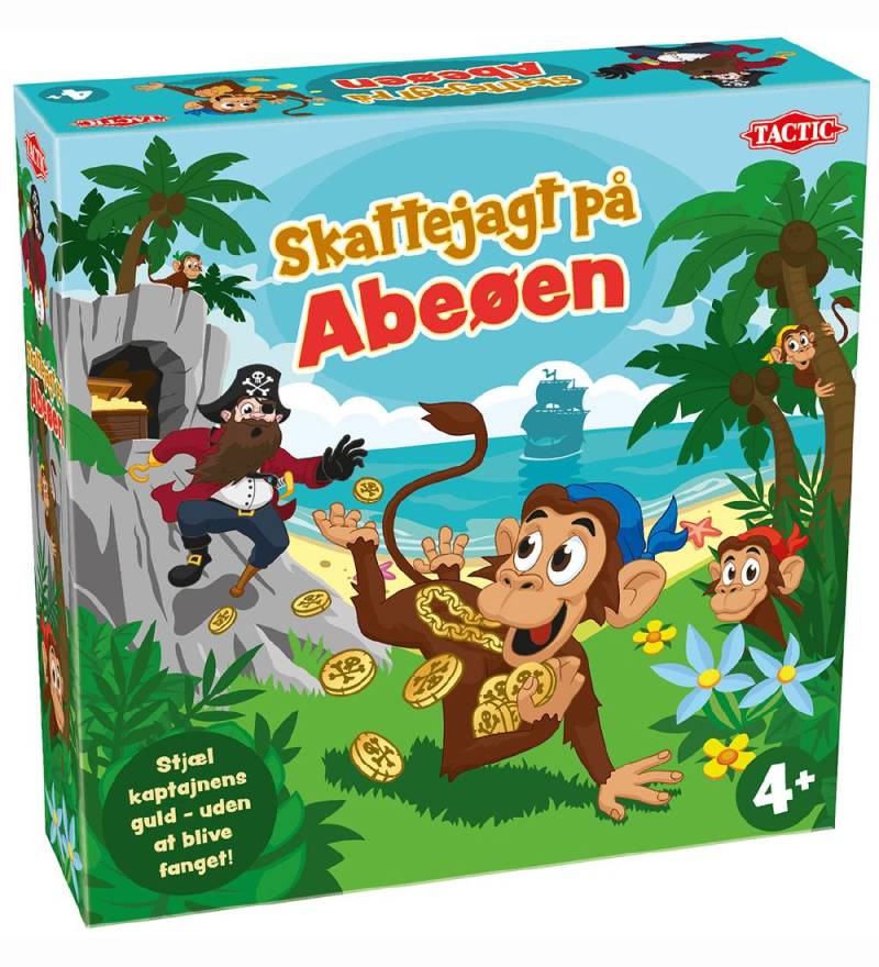 TACTIC Brettspiel - Schatzsuche auf der Affeninsel - Dänisch - TACTIC - One Size - Brettspiele TACTIC Brettspiel - Schatzsuche auf der Affeninsel - Dänisch - TACTIC - One Size - Brettspiele von TACTIC