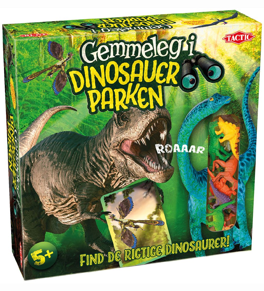 TACTIC Brettspiel - Verstecken I Der Dinosaurierpark - Dänisch - TACTIC - One Size - Brettspiele TACTIC Brettspiel - Verstecken I Der Dinosaurierpark - Dänisch - TACTIC - One Size - Brettspiele von TACTIC