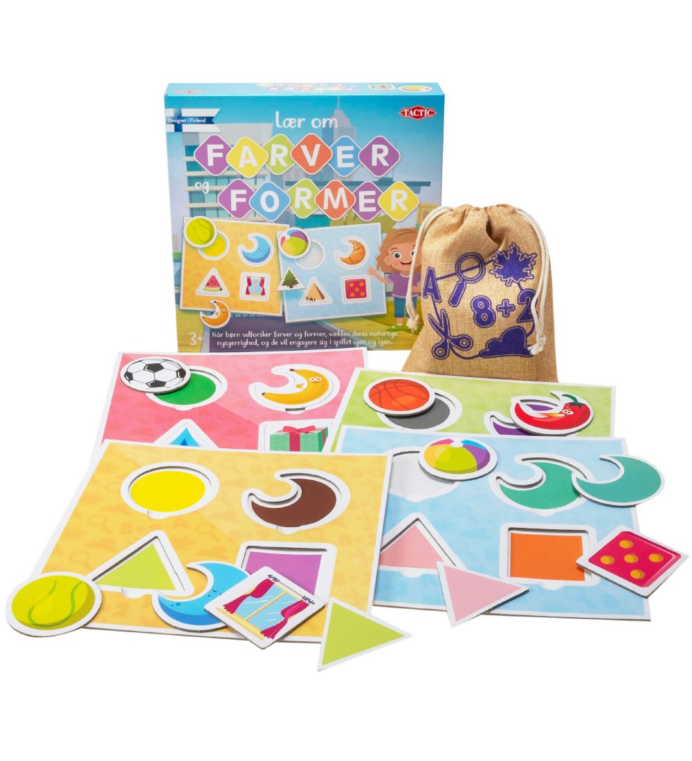 TACTIC Brettspiele - Erfahren Sie mehr über Farben und Formen - TACTIC - One Size - Brettspiele von TACTIC