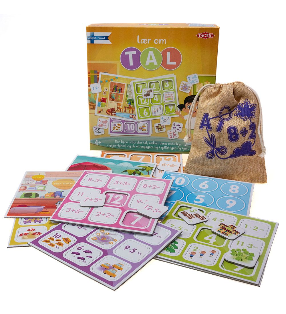 TACTIC Brettspiele - Erfahren Sie mehr über Zahlen - TACTIC - One Size - Brettspiele von TACTIC