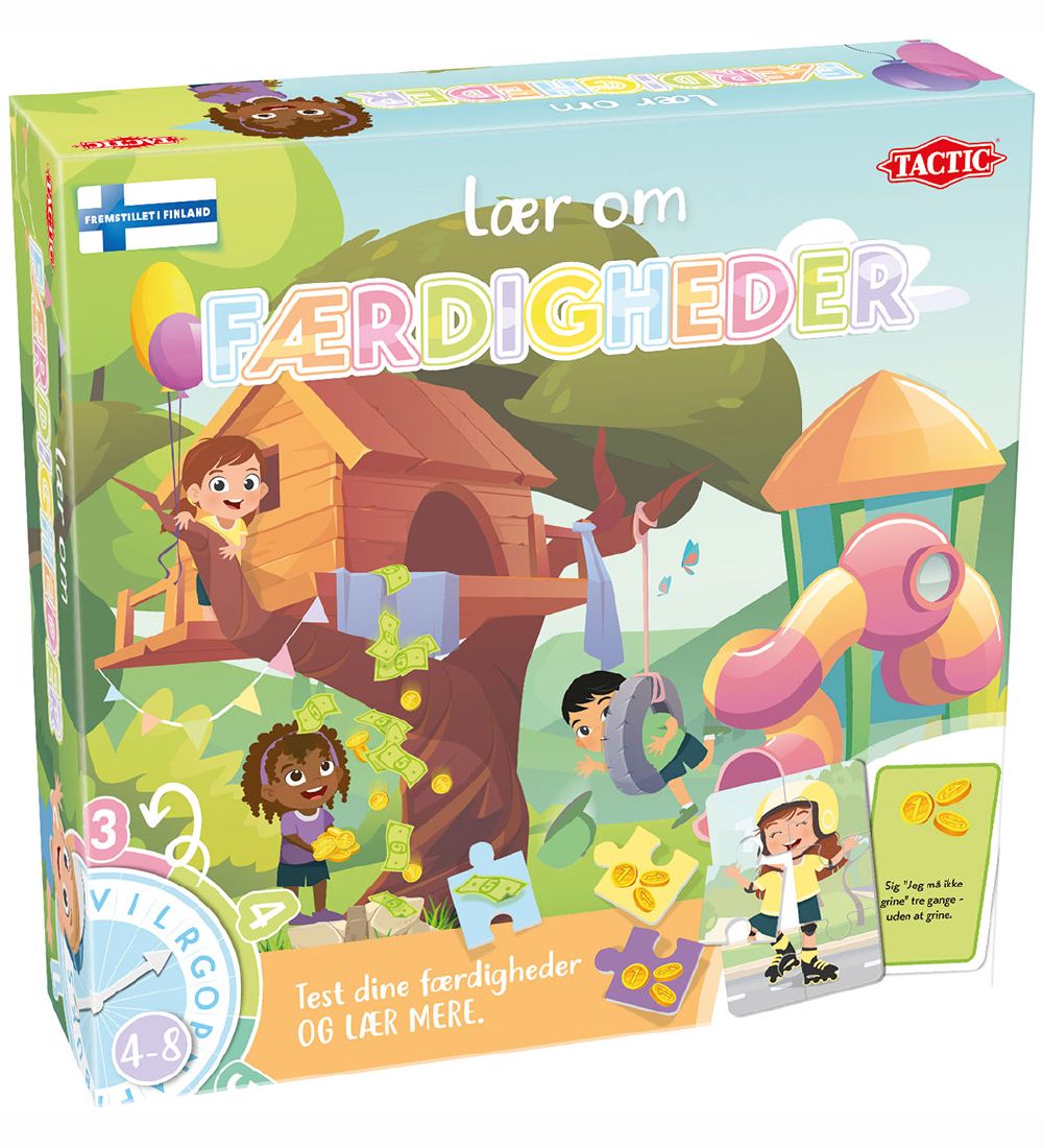 TACTIC Brettspiele - Fähigkeiten lernen - Dänisch - TACTIC - One Size - Brettspiele TACTIC Brettspiele - Fähigkeiten lernen - Dänisch - TACTIC - One Size - Brettspiele von TACTIC