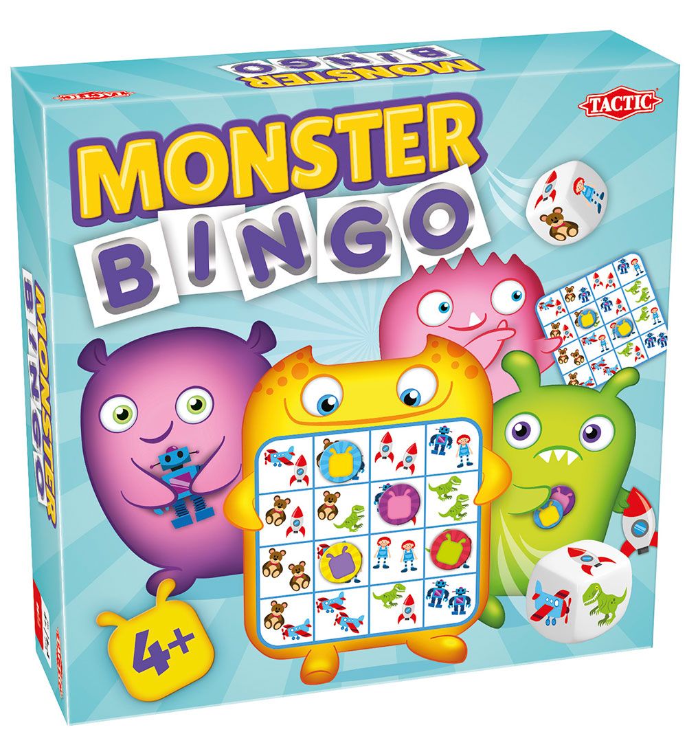 TACTIC Brettspiele - Monster Bingo - TACTIC - One Size - Brettspiele TACTIC Brettspiele - Monster Bingo - TACTIC - One Size - Brettspiele von TACTIC