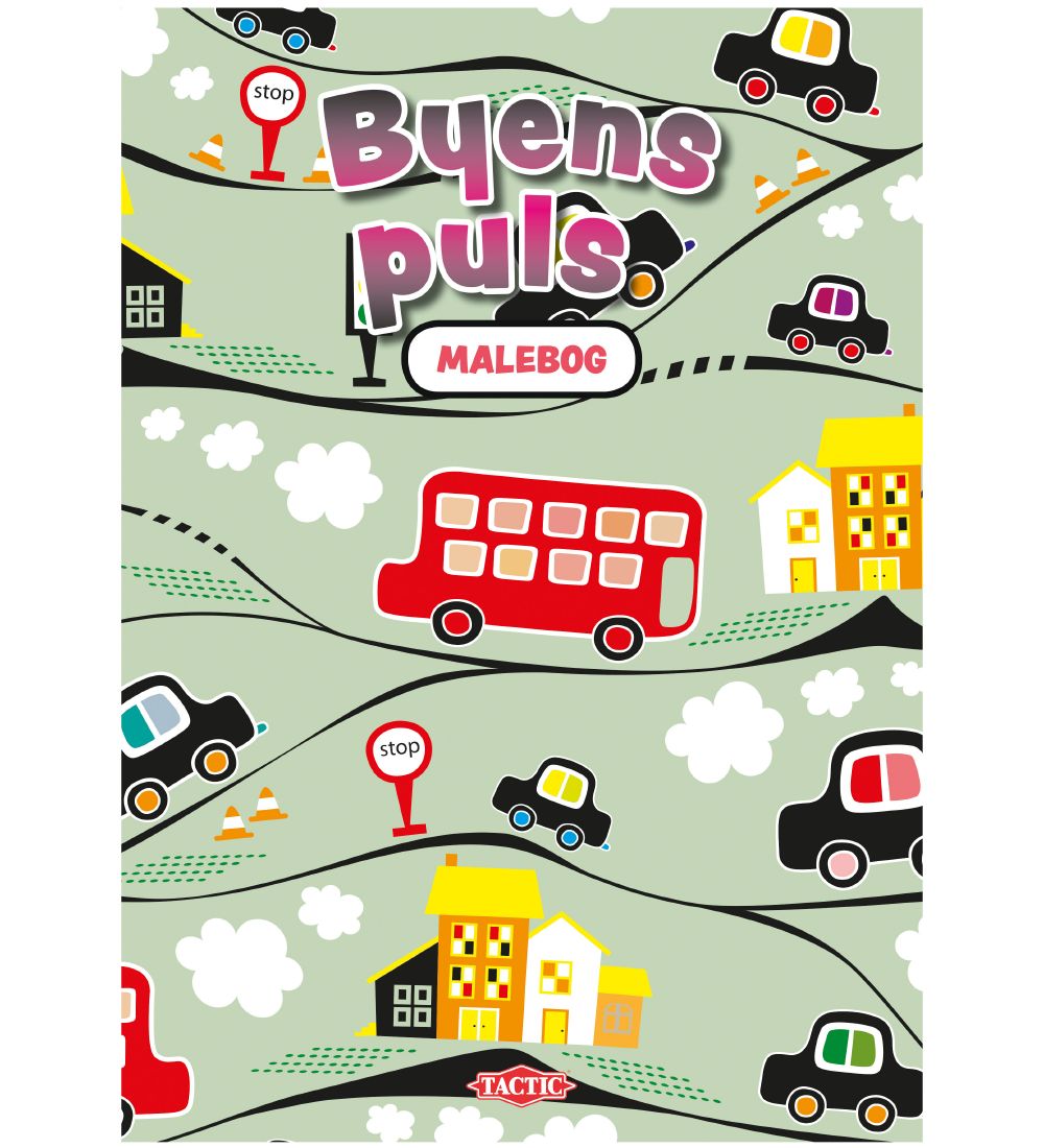 TACTIC Malbuch - Byens puls - TACTIC - One Size - Malbücher TACTIC Malbuch - Byens puls - TACTIC - One Size - Malbücher von TACTIC