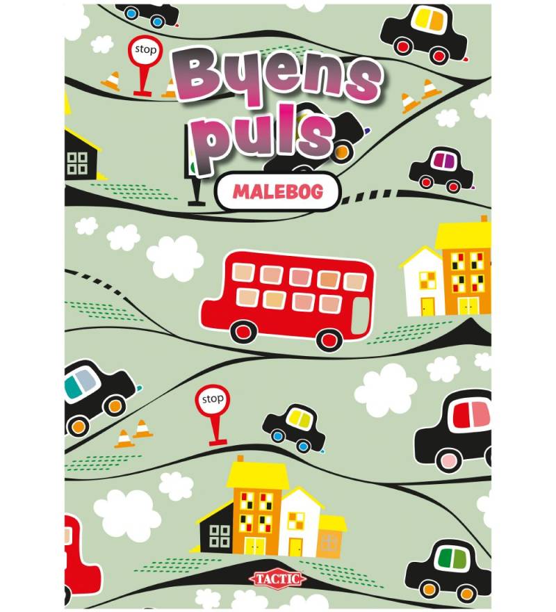 TACTIC Malbuch - Byens puls - TACTIC - One Size - Malbücher TACTIC Malbuch - Byens puls - TACTIC - One Size - Malbücher von TACTIC