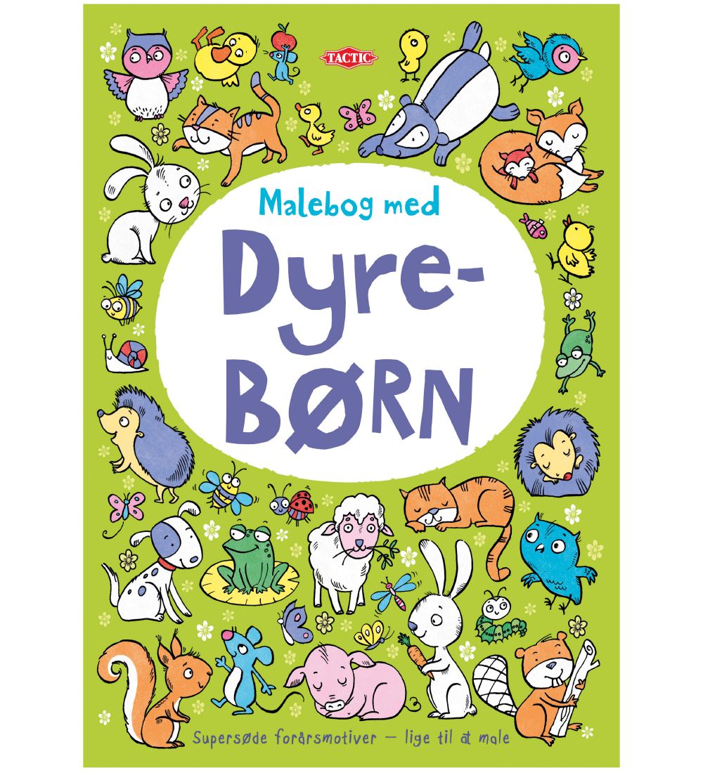 TACTIC Malbuch - Dyrebørn - TACTIC - One Size - Malbücher TACTIC Malbuch - Dyrebørn - TACTIC - One Size - Malbücher von TACTIC