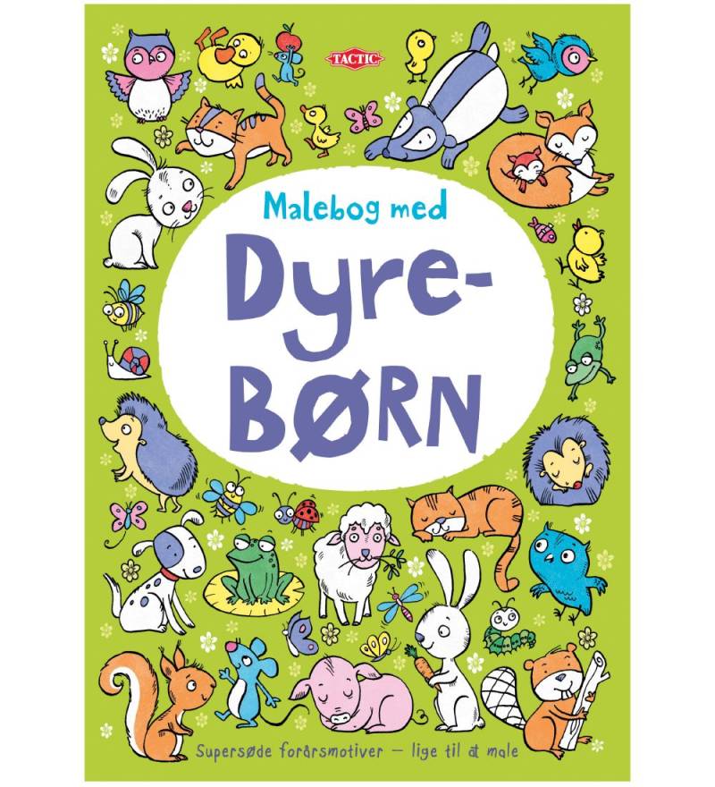 TACTIC Malbuch - Dyrebørn - TACTIC - One Size - Malbücher TACTIC Malbuch - Dyrebørn - TACTIC - One Size - Malbücher von TACTIC