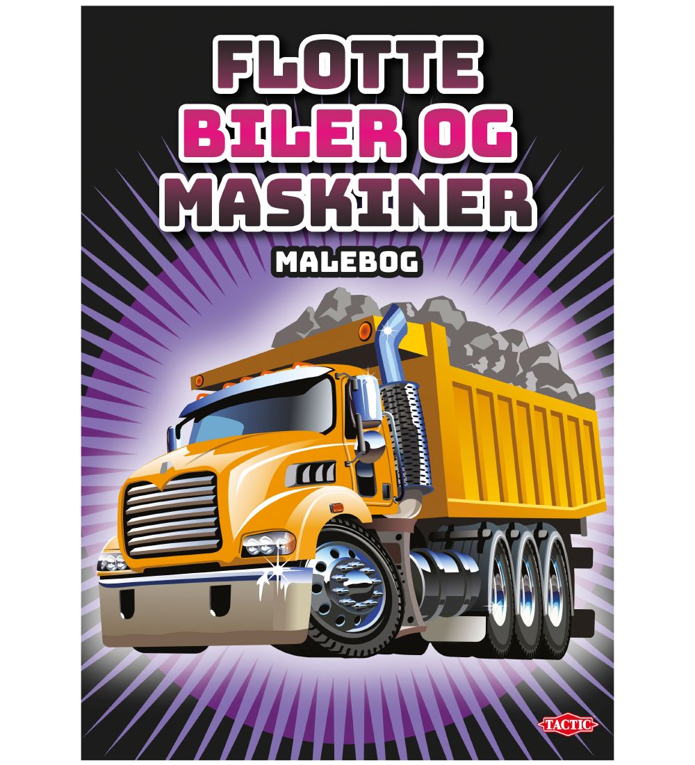 TACTIC Malbuch - Schöne Autos und Maschinen - TACTIC - One Size - Malbücher TACTIC Malbuch - Schöne Autos und Maschinen - TACTIC - One Size - Malbücher von TACTIC