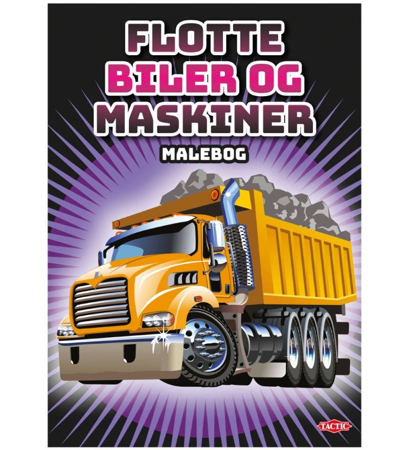 TACTIC Malbuch - Schöne Autos und Maschinen - TACTIC - One Size - Malbücher TACTIC Malbuch - Schöne Autos und Maschinen - TACTIC - One Size - Malbücher von TACTIC