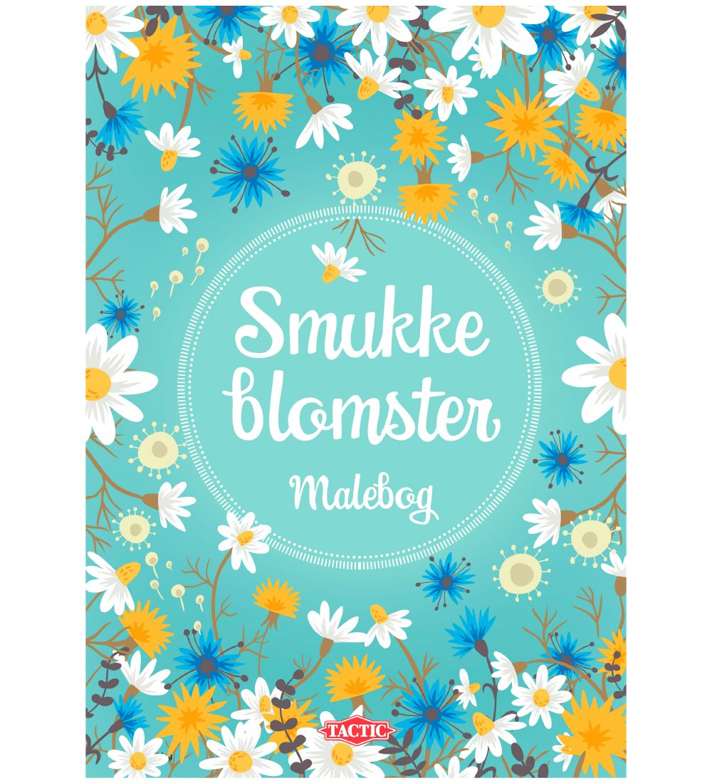 TACTIC Malbuch - Smukke blomster - TACTIC - One Size - Malbücher TACTIC Malbuch - Smukke blomster - TACTIC - One Size - Malbücher von TACTIC