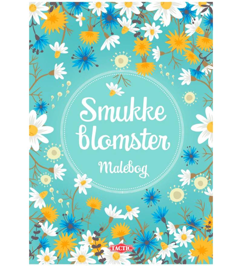 TACTIC Malbuch - Smukke blomster - TACTIC - One Size - Malbücher TACTIC Malbuch - Smukke blomster - TACTIC - One Size - Malbücher von TACTIC