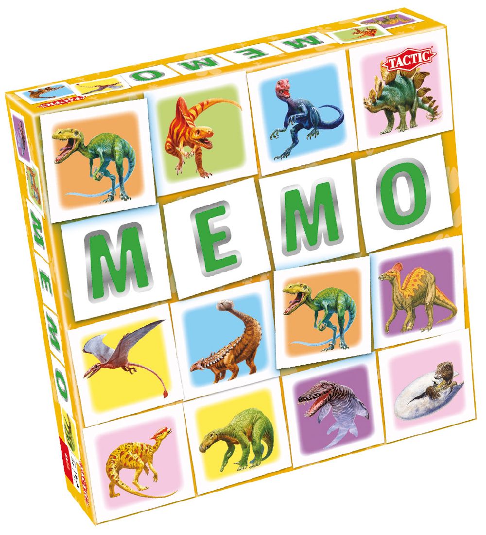 TACTIC Memory-Spiel - Dinosaurier - TACTIC - One Size - Memory-Spiele TACTIC Memory-Spiel - Dinosaurier - TACTIC - One Size - Memory-Spiele von TACTIC