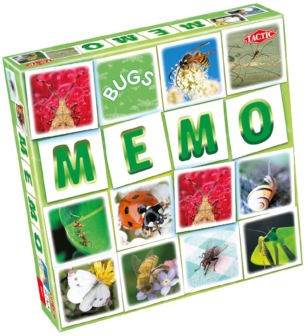 TACTIC Memory-Spiel - Insekten - TACTIC - One Size - Memory-Spiele TACTIC Memory-Spiel - Insekten - TACTIC - One Size - Memory-Spiele von TACTIC