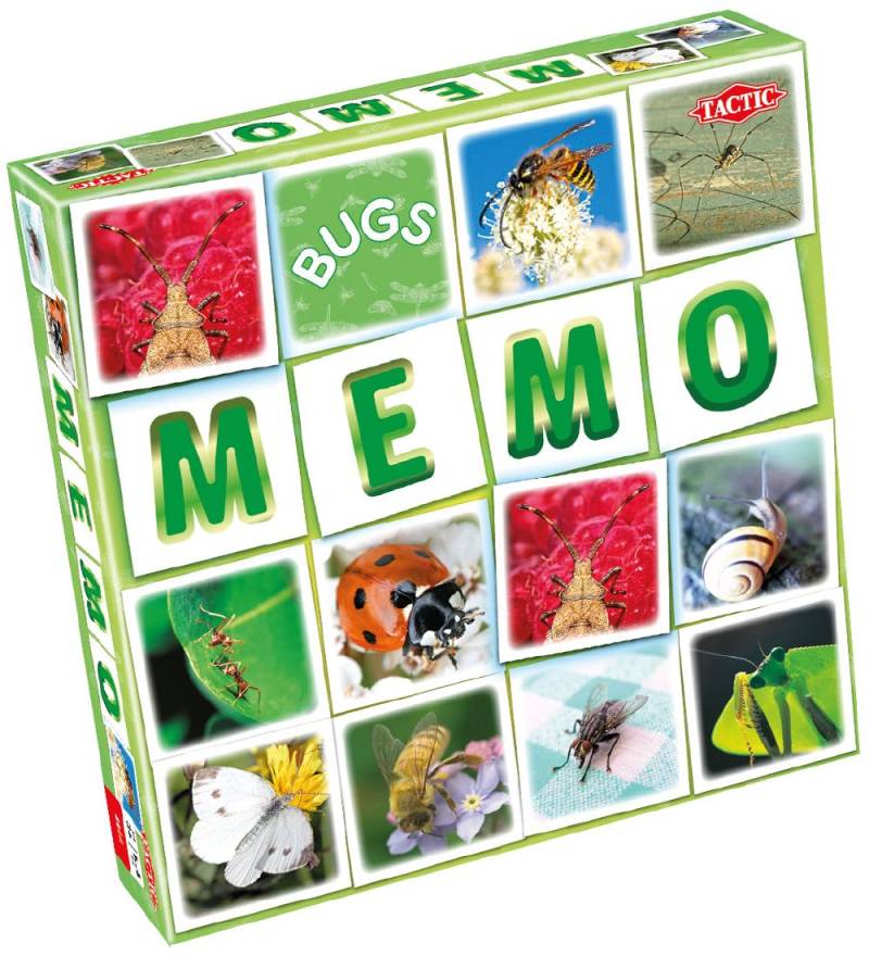 TACTIC Memory-Spiel - Insekten - TACTIC - One Size - Memory-Spiele TACTIC Memory-Spiel - Insekten - TACTIC - One Size - Memory-Spiele von TACTIC