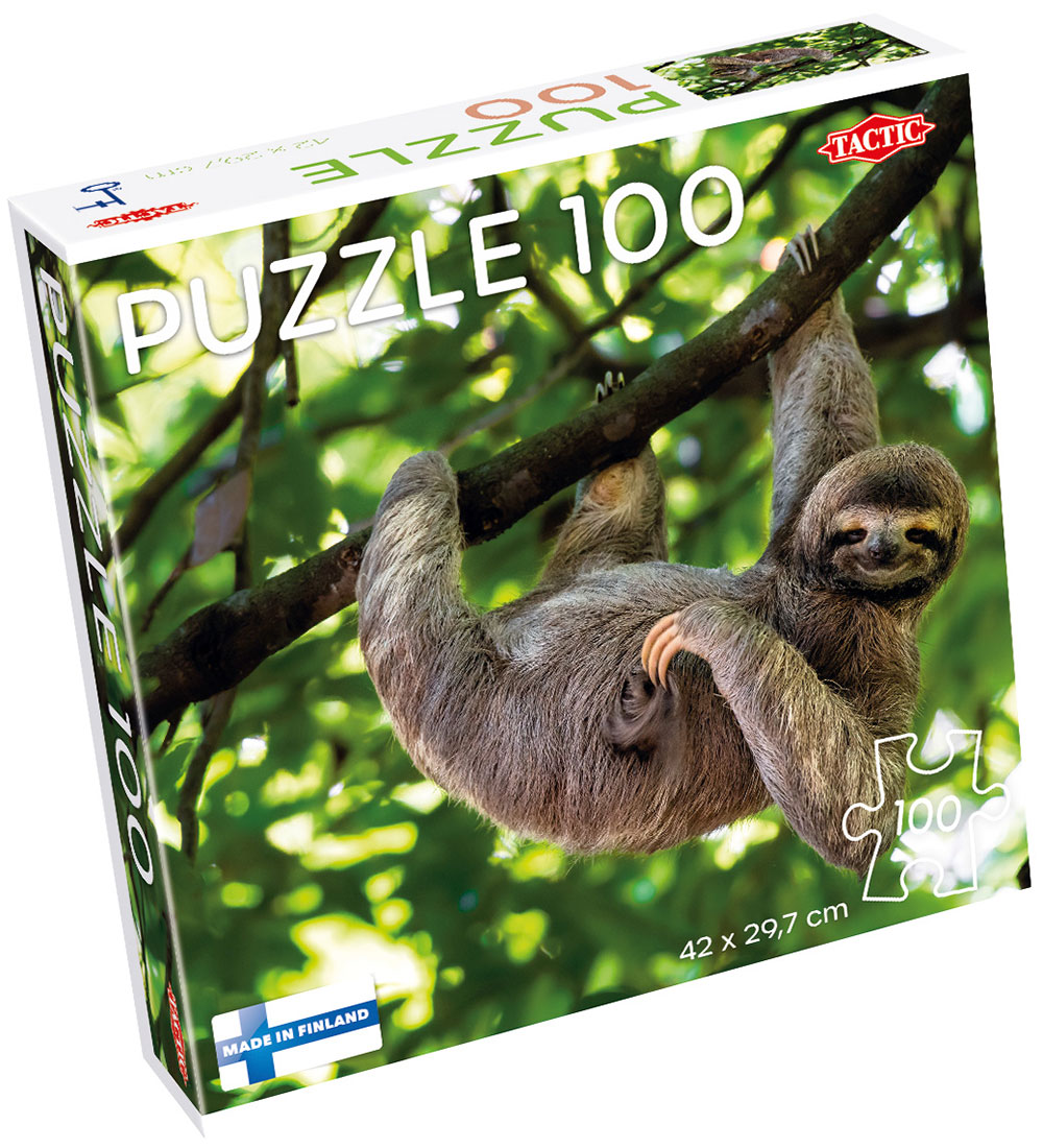TACTIC Puzzlespiel - Faultier haning auf Baum - 100 Teile - TACTIC - One Size - Puzzlespiele TACTIC Puzzlespiel - Faultier haning auf Baum - 100 Teile - TACTIC - One Size - Puzzlespiele von TACTIC