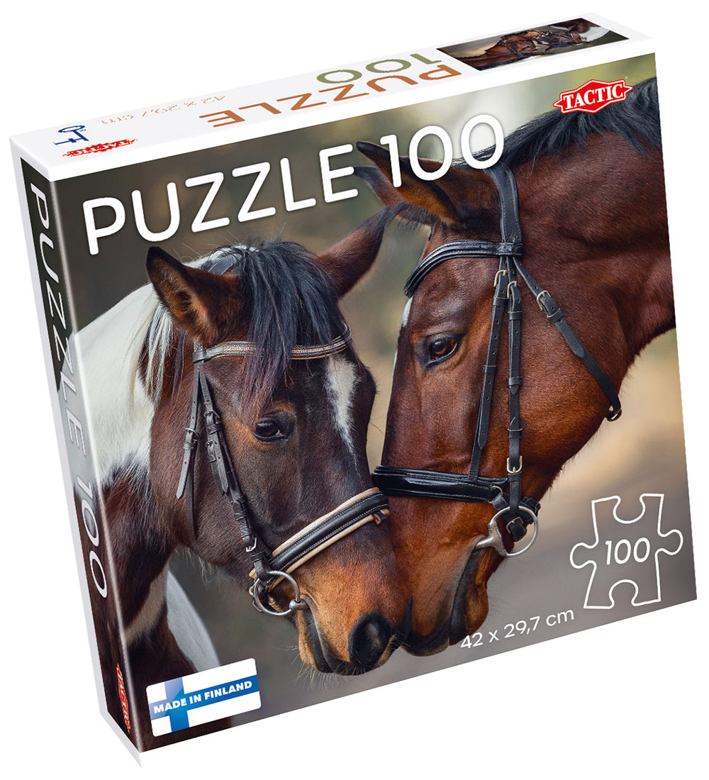 TACTIC Puzzlespiel - Pferde in Love - 100 Teile - TACTIC - One Size - Puzzlespiele TACTIC Puzzlespiel - Pferde in Love - 100 Teile - TACTIC - One Size - Puzzlespiele von TACTIC