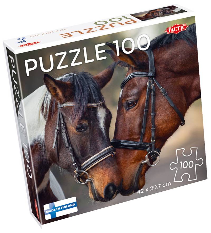 TACTIC Puzzlespiel - Pferde in Love - 100 Teile - TACTIC - One Size - Puzzlespiele TACTIC Puzzlespiel - Pferde in Love - 100 Teile - TACTIC - One Size - Puzzlespiele von TACTIC