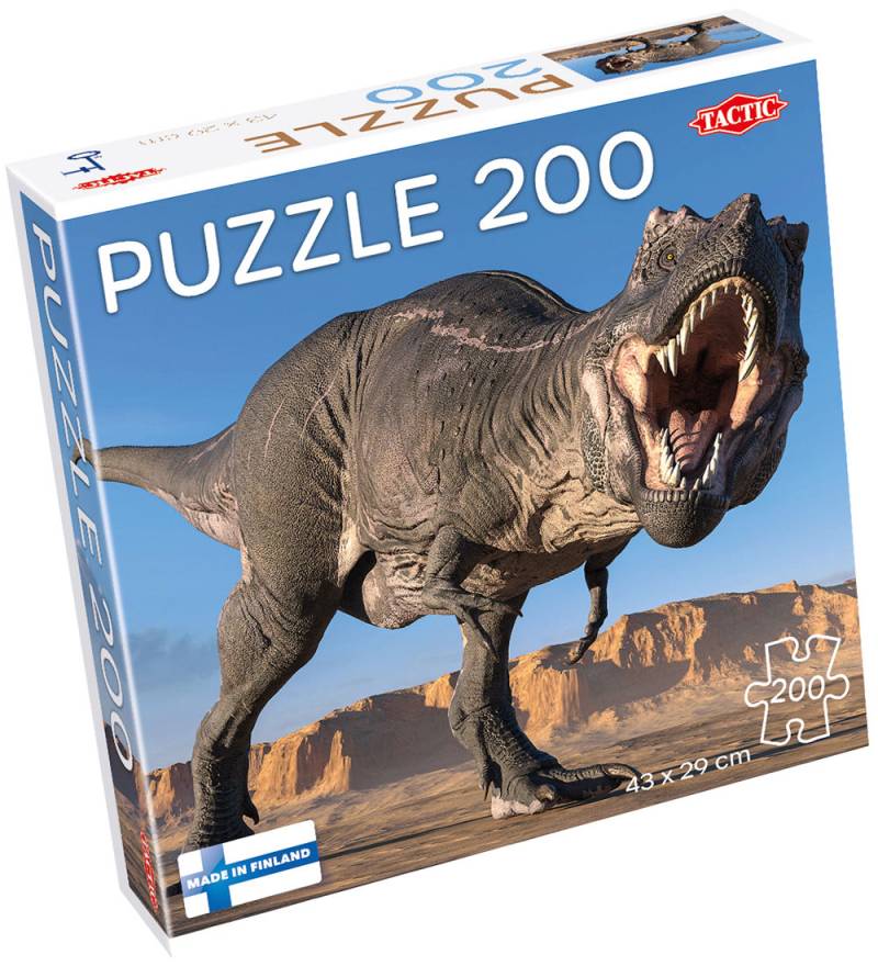 TACTIC Puzzlespiel - Tyrannosaurus - 200 Teile - TACTIC - One Size - Puzzlespiele TACTIC Puzzlespiel - Tyrannosaurus - 200 Teile - TACTIC - One Size - Puzzlespiele von TACTIC