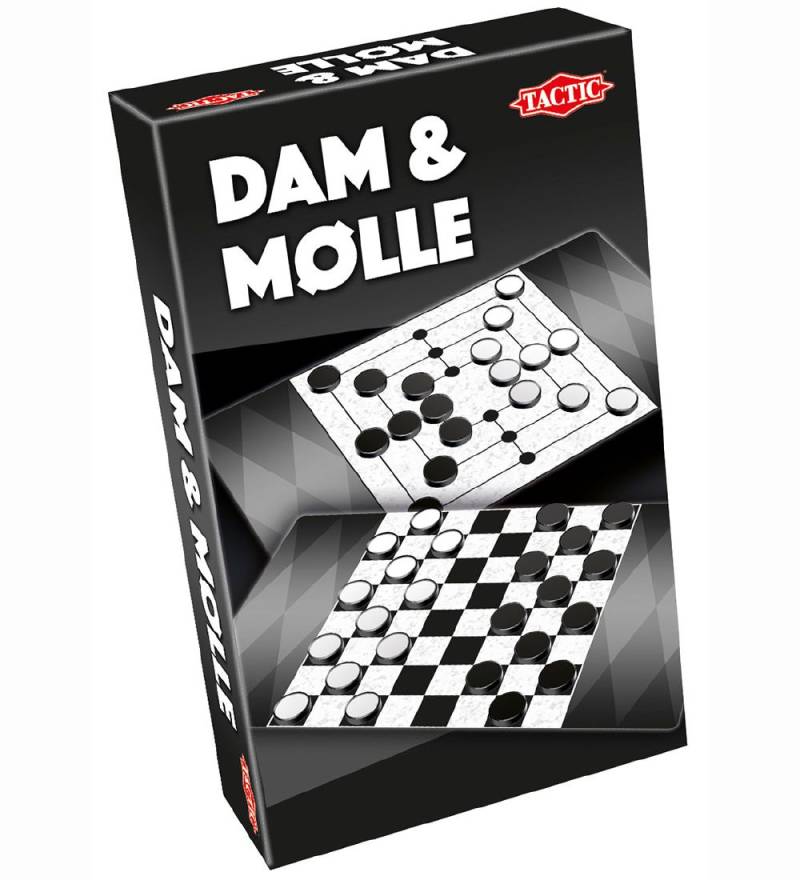 TACTIC Reisespiel - Dam & Mill - TACTIC - One Size - Brettspiele TACTIC Reisespiel - Dam & Mill - TACTIC - One Size - Brettspiele von TACTIC