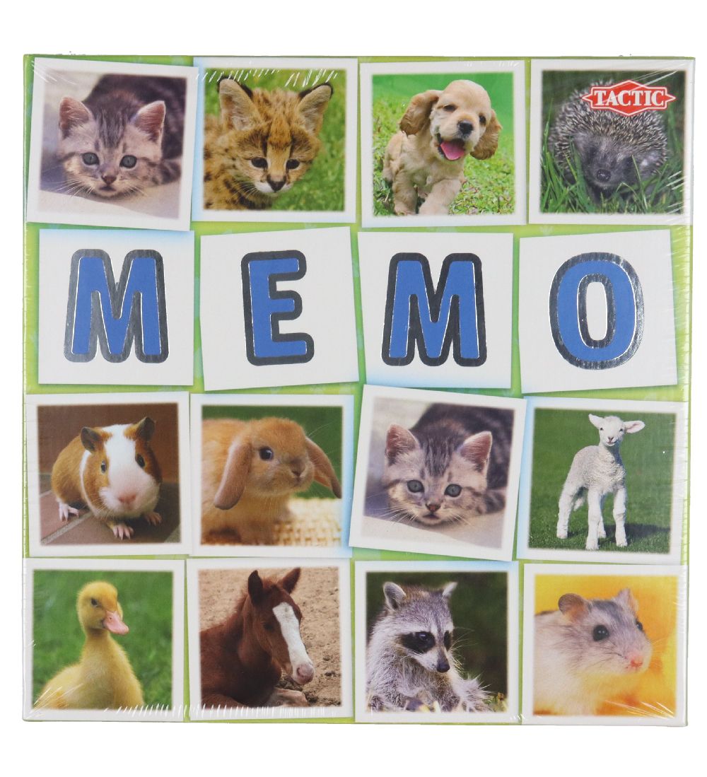 Tactic - Tierjungen - TACTIC - One Size - Memory-Spiele von TACTIC