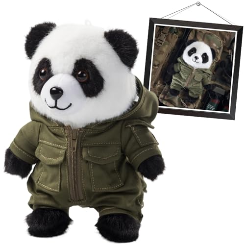 Taktische Panda Anhänger Mit Grüner Kleidung, Militär-Fan Puppen, Spielzeug, Geschenke, Westen/Rucksack-Dekorationen Taktische Panda Anhänger Mit Grüner Kleidung, Militär-Fan Puppen, Spielzeug, Geschenke, Westen/Rucksack-Dekorationen von TACWJDM