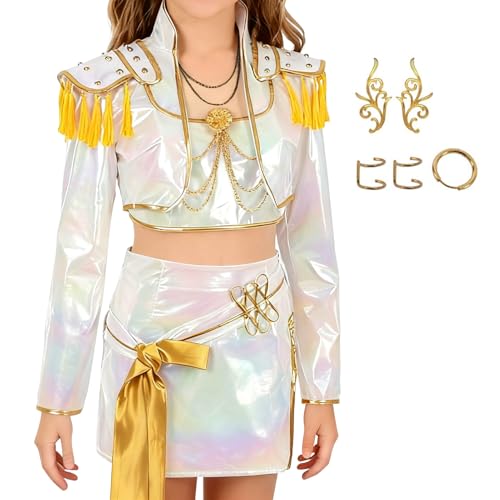 TADAYIM 2025Kpop Demons Hunters Costume, Girls Halloween Costumes Anime Cosplay Outfits Set for Party Stage Performance Role Play TADAYIM 2025Kpop Demons Hunters Costume, Girls Halloween Costumes Anime Cosplay Outfits Set for Party Stage Performance Role Play von TADAYIM