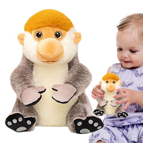 TADAYIM Stuffed Toys Monkey Plush Doll - Stuffed Monkey Plush - Long Nosed Soft Doll Huggable Collectible Kids Toys Sleep Aid, Room Decor for Baby Shower Birthday TADAYIM Stuffed Toys Monkey Plush Doll - Stuffed Monkey Plush - Long Nosed Soft Doll Huggable Collectible Kids Toys Sleep Aid, Room Decor for Baby Shower Birthday von TADAYIM