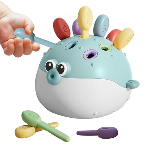 TADAYIM Zuordnungsspiel, Lernspielzeug zur Farberkennung, Feinmotorik Spielzeug Kinder 1-3 Jahre Familienzeit Betreuer Kindergarten von TADAYIM
