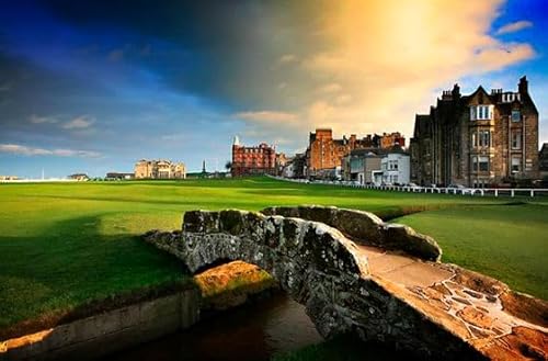 Puzzle für Erwachsene, 1000 Teile, Golf Old Course at st Andrews Scotland Old Golf Course Jigsaw Puzzle Herausfordernd Spaß Puzzle Familie Lernspiel Urlaub Aktivitäten 29,5 x 20 Zoll Puzzle für Erwachsene, 1000 Teile, Golf Old Course at st Andrews Scotland Old Golf Course Jigsaw Puzzle Herausfordernd Spaß Puzzle Familie Lernspiel Urlaub Aktivitäten 29,5 x 20 Zoll von TAEGHRR