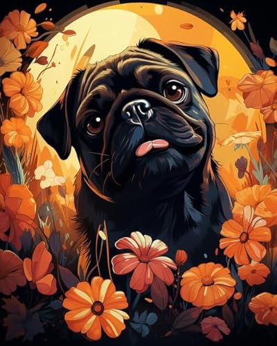 Puzzle für Erwachsene, 1000 Teile, schwarzer Mops, "Your are My Life", niedliche Wanddekoration, Geschenk für Hundebesitzer, Puzzle, herausforderndes Spaß, Puzzle, Familie, Lernspiel, Aktivitäten Puzzle für Erwachsene, 1000 Teile, schwarzer Mops, "Your are My Life", niedliche Wanddekoration, Geschenk für Hundebesitzer, Puzzle, herausforderndes Spaß, Puzzle, Familie, Lernspiel, Aktivitäten von TAEGHRR