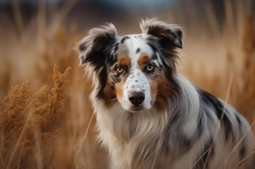 Puzzles für Erwachsene, 1000 Teile, Tierpuzzles, Australische Schäferhunde, Puzzles, Heimdekoration, Lernspiele, großes Puzzle-Spiel, Geschenk, 29,5 x 20 Zoll Puzzles für Erwachsene, 1000 Teile, Tierpuzzles, Australische Schäferhunde, Puzzles, Heimdekoration, Lernspiele, großes Puzzle-Spiel, Geschenk, 29,5 x 20 Zoll von TAEGHRR