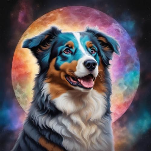 Puzzles für Erwachsene, 1000 Teile, Tierpuzzles, Australische Schäferhunde, Puzzles, Heimdekoration, Lernspiele, großes Puzzle-Spiel, Geschenk, 29,5 x 20 Zoll Puzzles für Erwachsene, 1000 Teile, Tierpuzzles, Australische Schäferhunde, Puzzles, Heimdekoration, Lernspiele, großes Puzzle-Spiel, Geschenk, 29,5 x 20 Zoll von TAEGHRR