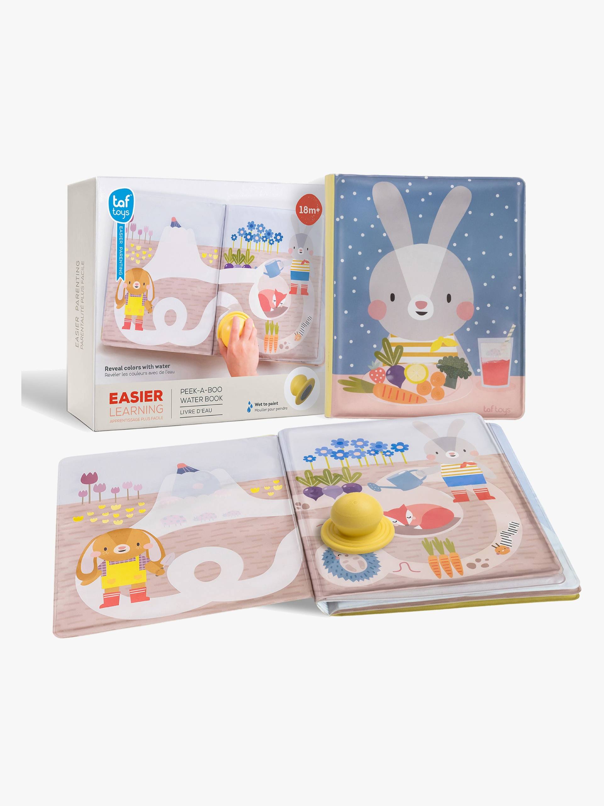 TAF Toys Malbuch Water Magic Peek-A-Boo, Babyspielzeug von TAF Toys