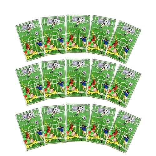 TAFACE 15 Stück Fußball-Flipperspielzeug, Fußballspiele, Fußball-Flipperbrett, Kugellabyrinth-Spielzeug, Fußballspiele,Kinderspielzeug für Jungen und Mädchen, Geburtstagsgeschenke, Partyspiele TAFACE 15 Stück Fußball-Flipperspielzeug, Fußballspiele, Fußball-Flipperbrett, Kugellabyrinth-Spielzeug, Fußballspiele,Kinderspielzeug für Jungen und Mädchen, Geburtstagsgeschenke, Partyspiele von TAFACE