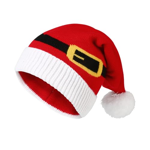 TAGVO Christmas Hat for Kids Adults, Christmas Party Hats Fancy Dress Christmas Hats Santa Hats, Christmas Fun Hats Santa Costume for Xmas Party Santa Hat Bulk von TAGVO