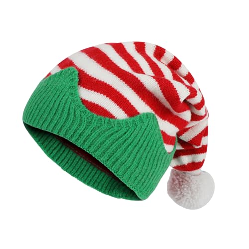 TAGVO Weihnachtsmütze, Nikolausmütze für Unisex Stricken Weihnachtsmann Mütze Erwachsene Kinder Bequemer Weihnachtsmützen für Weihnachten Neujahr und Partybedarf TAGVO Weihnachtsmütze, Nikolausmütze für Unisex Stricken Weihnachtsmann Mütze Erwachsene Kinder Bequemer Weihnachtsmützen für Weihnachten Neujahr und Partybedarf von TAGVO