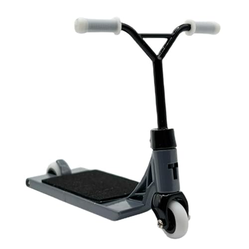 TAILWHIP Finger Scooter aus Metall, Mini Roller Spielzeug für Tricks, Fördert die Handmotorik, Kompatibel mit Finger Tech Deck Skateboard, Skatepark, Finger Bike BMX, Grey TAILWHIP Finger Scooter aus Metall, Mini Roller Spielzeug für Tricks, Fördert die Handmotorik, Kompatibel mit Finger Tech Deck Skateboard, Skatepark, Finger Bike BMX, Grey von TAILWHIP