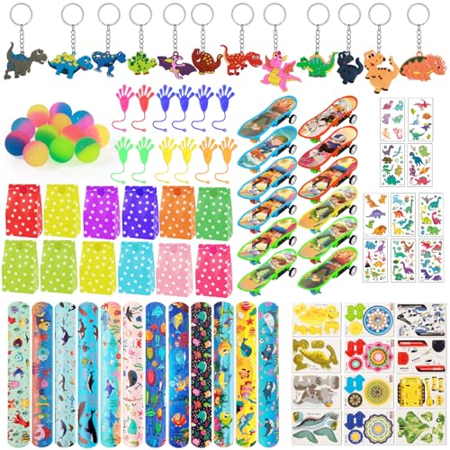 TAIXING 94 Stück Mitgebsel Kindergeburtstag Set, Party Kindergeburtstag Gastgeschenke Mitgebsel Set, Gastgeschenk Kindergeburtstag mit Schlüsselanhänger, Flummi, Klebehand für Mädchen Junge TAIXING 94 Stück Mitgebsel Kindergeburtstag Set, Party Kindergeburtstag Gastgeschenke Mitgebsel Set, Gastgeschenk Kindergeburtstag mit Schlüsselanhänger, Flummi, Klebehand für Mädchen Junge von TAIXING