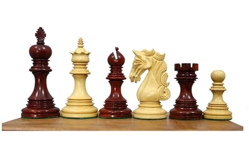 The Shera Series Luxus-Schach-Set – dreifach gewichtete Staunton-Schachfiguren mit 2 Extra-Königinnen von TAJ CHESS STORE