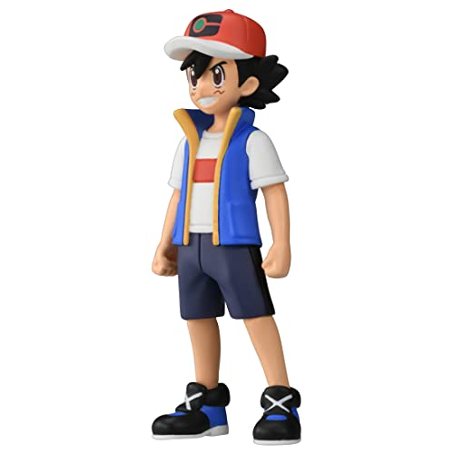 Takara Tomy Pokemon Moncolle Trainer Collection (Ash Ketchum), Pokemon Figure, Toy, Ages 4 and Up, Toy Safety Standards, ST Mark Certified, Pokemon Takara Tomy von Pokémon