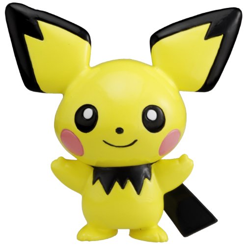 TAKARA TOMY Pokemon Monster Collection Mini Figur - 1.5" Pichu (M-051) (Japanese Import) von TAKARA TOMY