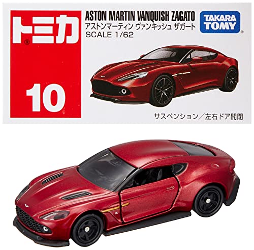 Takara Tomy No.10 Aston Martin Vanquish Zagato (Box) (Tomica) Maßstab 1:62 von TAKARA TOMY