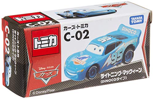 Tomica Disney Pixar Cars Lighting McQueen Dinoco Ver C-02 (japan import) von TAKARA TOMY