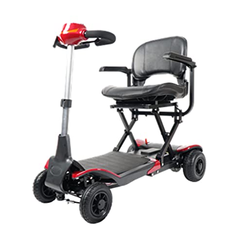 Elektrischer Rollstuhl-Mobilitäts-Scooter für ältere Menschen, vierrädriges Batterieauto für Behinderte, motorunterstütztes Zusammenklappen von TAKOHL