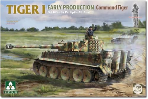 TAKOM - Modellbau Panzer Sd.kfz.181 Pz.kpfw.vi Ausf.e Tiger I Command Tiger Michael Wittmann Early Production | takom|2195| 1:35 Modellbau Panzer Promo TAKOM - Modellbau Panzer Sd.kfz.181 Pz.kpfw.vi Ausf.e Tiger I Command Tiger Michael Wittmann Early Production | takom|2195| 1:35 Modellbau Panzer Promo von TAKOM