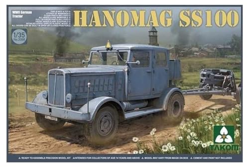 Takom TAK-2068 - Modellbausatz WWII German Tractor Hanomag SS100 von TAKOM