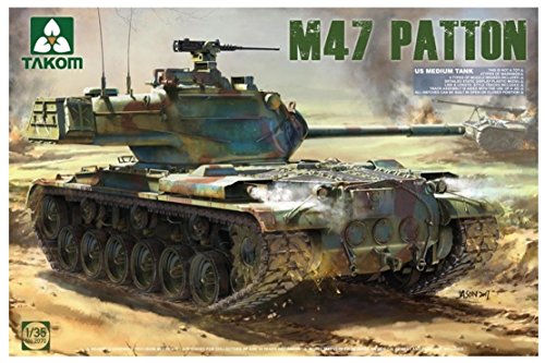 Takom TAK-2070 Modellbausatz US Medium Tank M47/G 2 in 1 von TAKOM