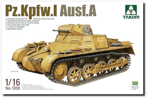 TAKOM TAK1008 Pz.Kpfw.I AUSF.A 1:16 von TAKOM