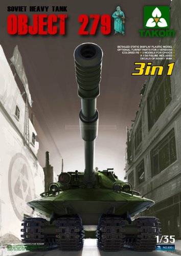 TAKOM TAK2001 - 1/35 Object 279 Soviet Heavy Tank von TAKOM
