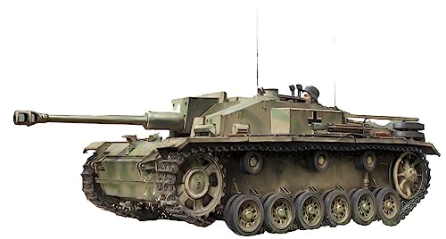 TAKOM TAK8015 StuG III Ausf. F Late Production with 7,5cm L48 im Maßstab 1:35 Modellbau Plastikbausatz Panzer 1 35 Blitz von TAKOM